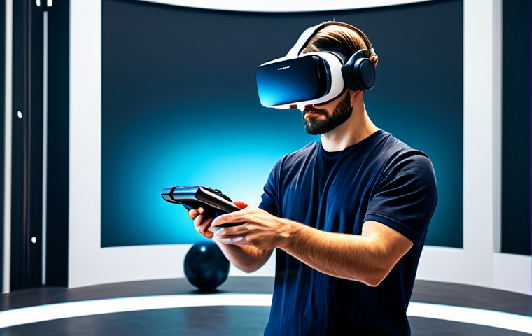 **
"A creative artist sculpting a 3D sculpture in a virtual reality environment, fully clothed, appropriate attire, immersed in the digital world with VR headset and controllers, safe for work, perfect anatomy, correct proportions, professional digital art, high resolution, bright colors."
**