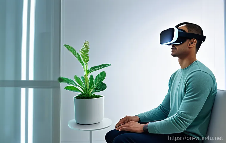 가상현실에서의 신체 반응 - **Prompt:** "A focused female surgeon, wearing sterile blue scrubs and a surgical cap, is expertly p...