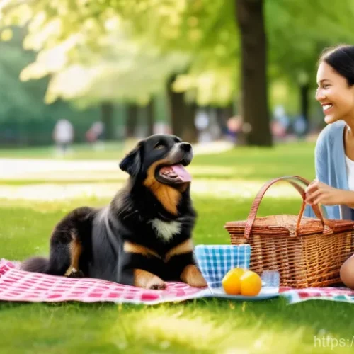 Home 26 VR 인공지능 AI 활용 - A joyful family picnic in a sun-drenched park. Parents and their two children, a boy and a girl, are...