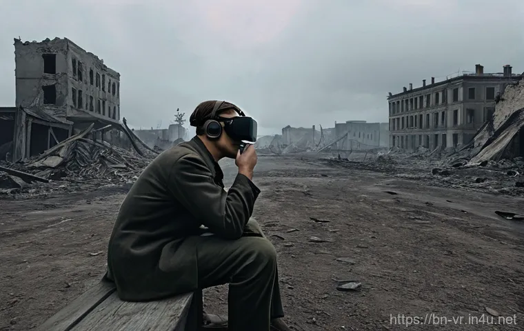 가상현실로 공부하는 역사 - **Prompt 2: Roman Colosseum Spectacle VR**
    "A person, appearing in their late teens or early twe...